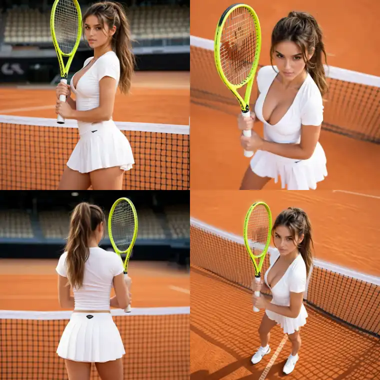 Camera angle preset options for AI image angle changes